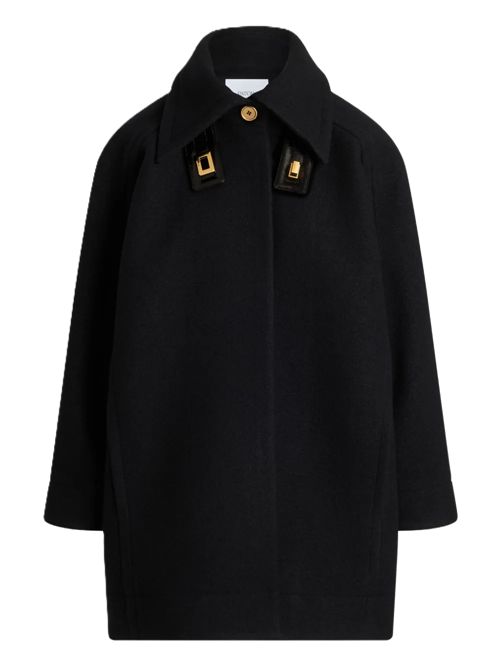 PatouCappotto in lana Patou | OU0420232999B0232999B BLACK